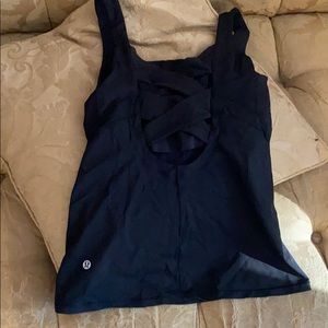 Lululemon Black Tank Top